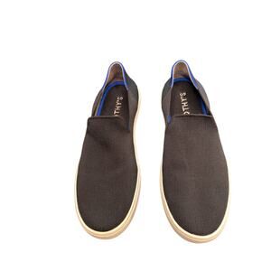 Rothy’s Black Women's Classic Basic Casual Slip On Sneaker Shoes Size 8 1/2